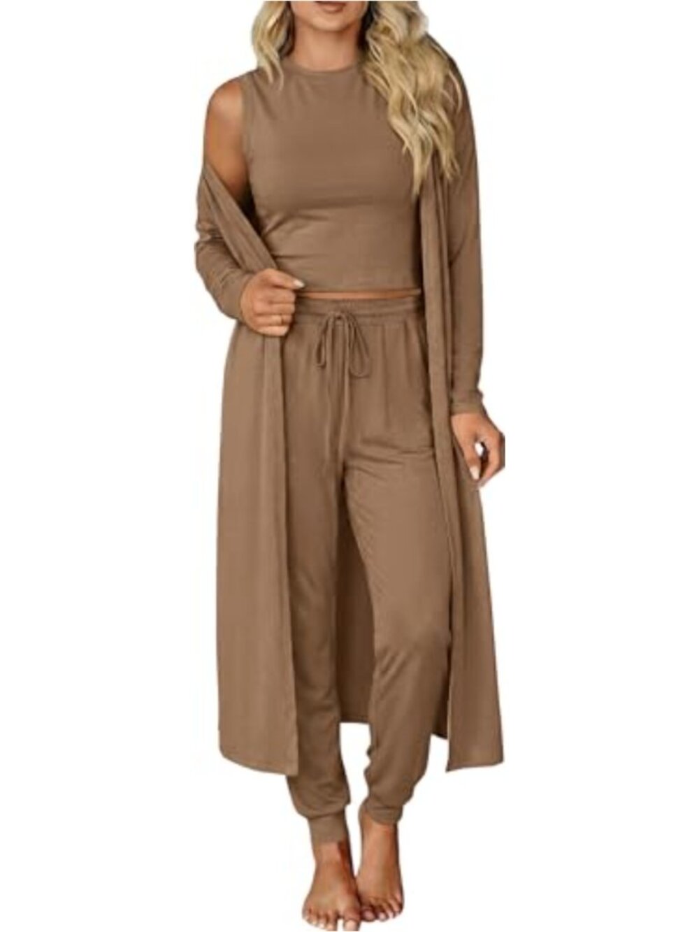 3 Piece Lounge Set Sweatsuit Women's Fall Comfortable Loungewear